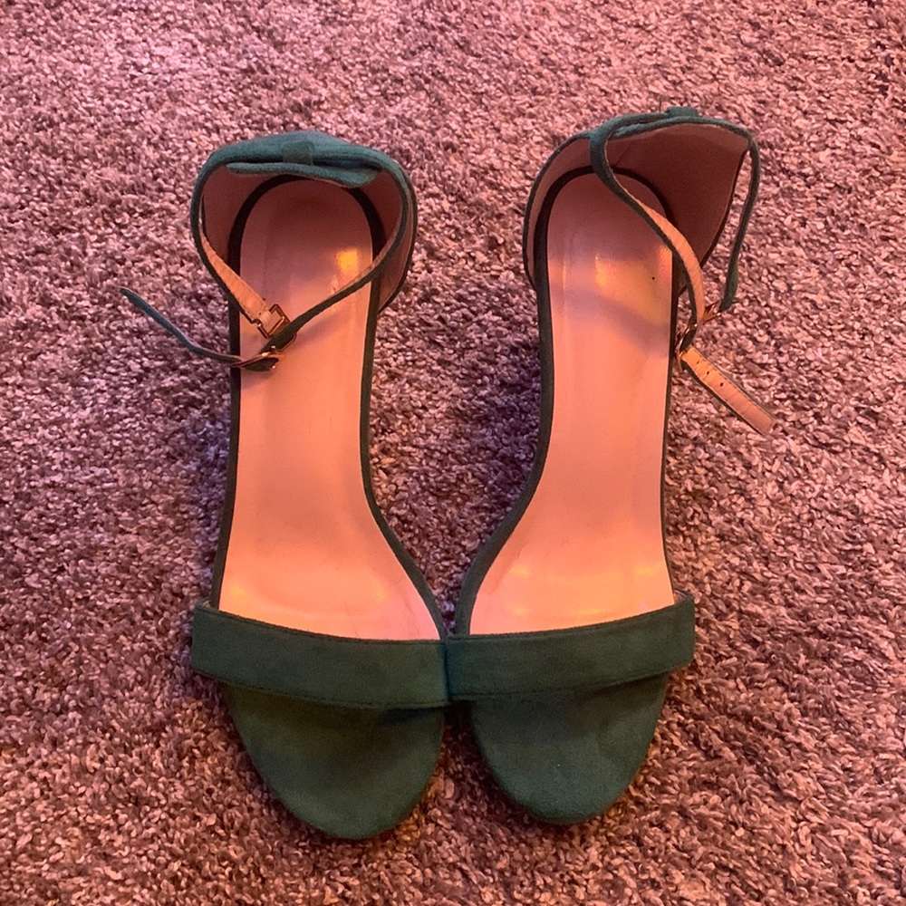 Green heels